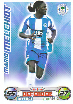 Mario Melchiot Wigan Athletic 2008/09 Topps Match Attax #344